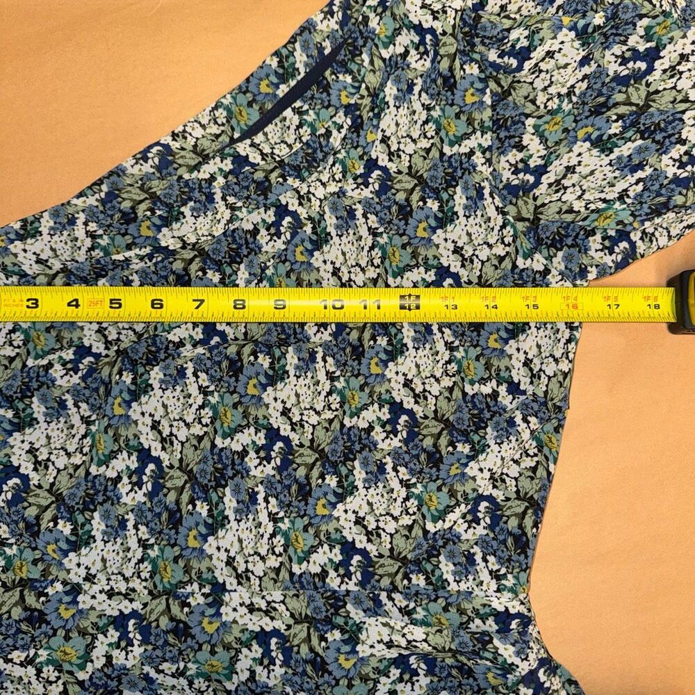 ASTR the Label Santorini One Shoulder Floral Midi Dress medium Anthropologie - Picture 10 of 12